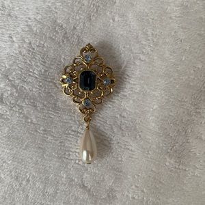 Shades of Blue Lapel Pin